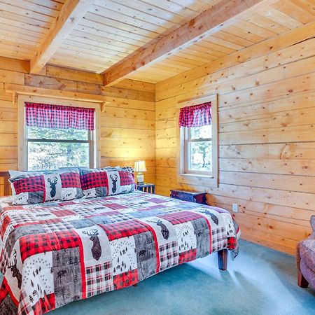 Secluded Black Hawk Log Cabin With Fire Pit! Exteriér fotografie
