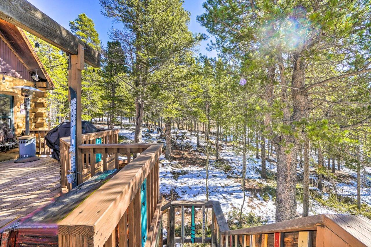 Secluded Black Hawk Log Cabin With Fire Pit! Exteriér fotografie
