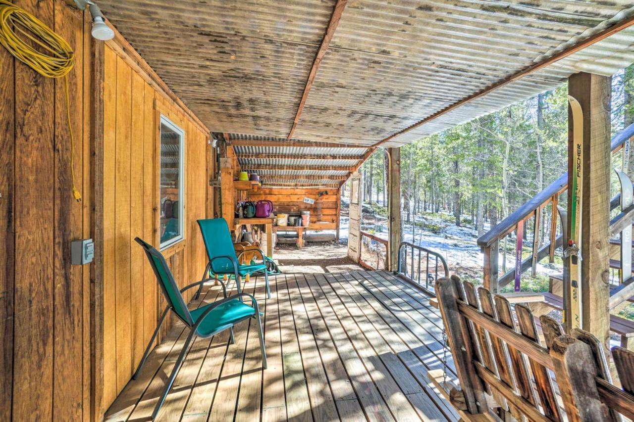 Secluded Black Hawk Log Cabin With Fire Pit! Exteriér fotografie