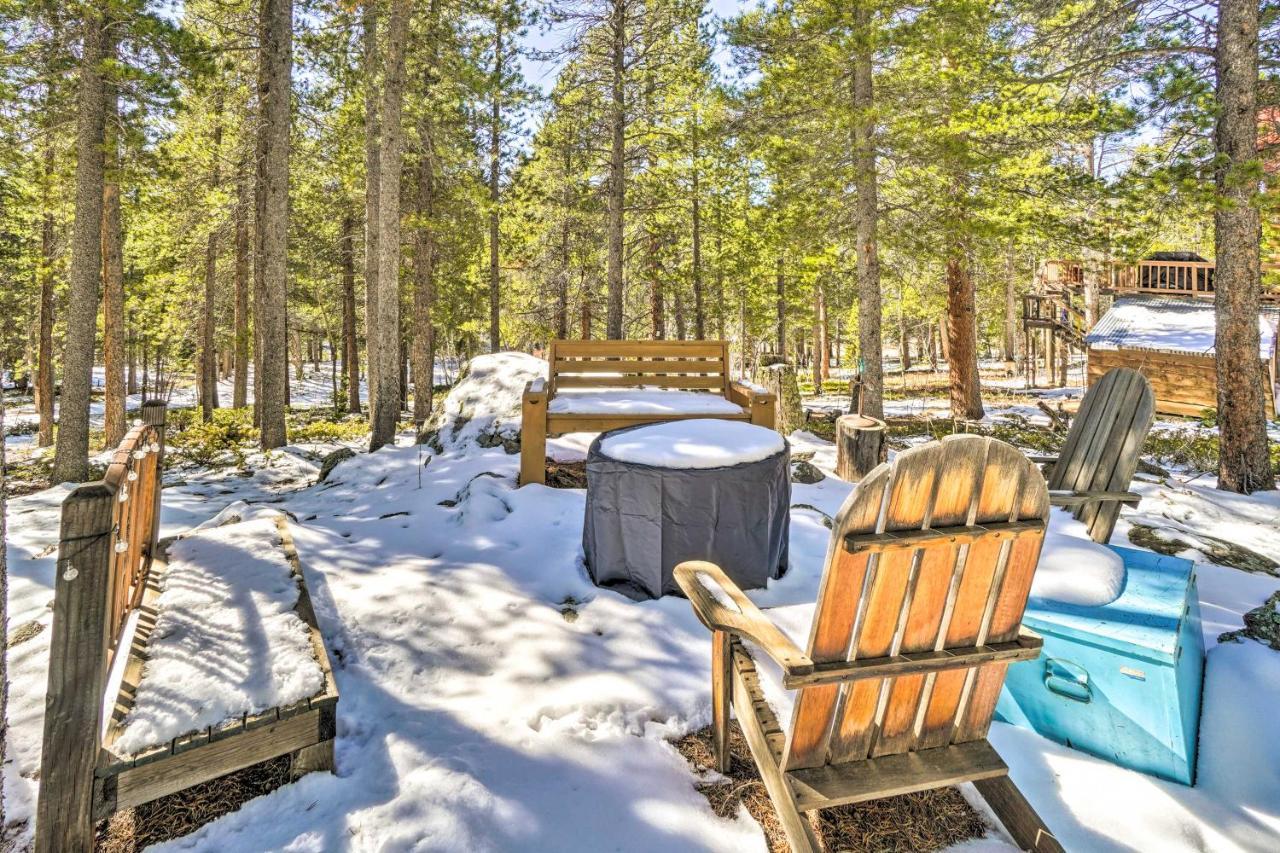 Secluded Black Hawk Log Cabin With Fire Pit! Exteriér fotografie