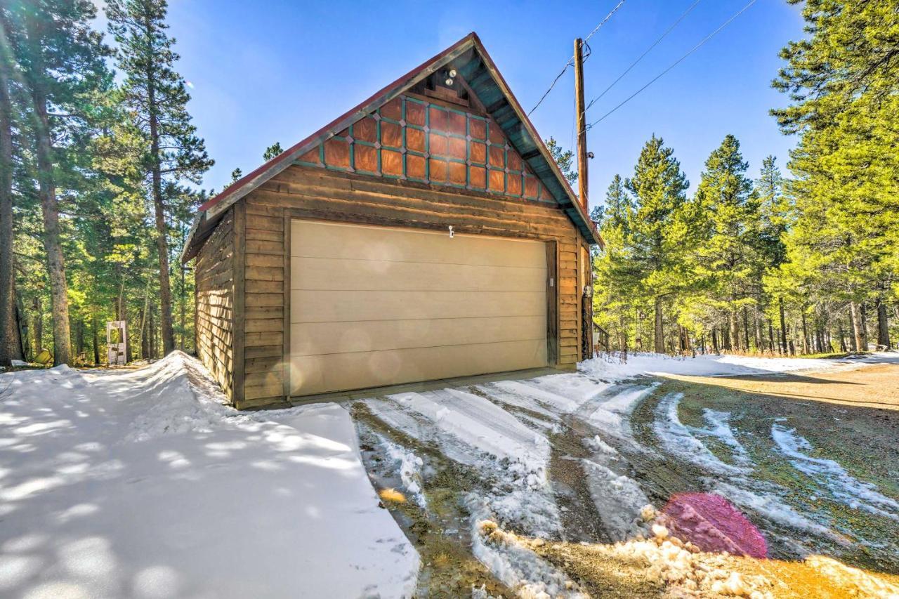 Secluded Black Hawk Log Cabin With Fire Pit! Exteriér fotografie