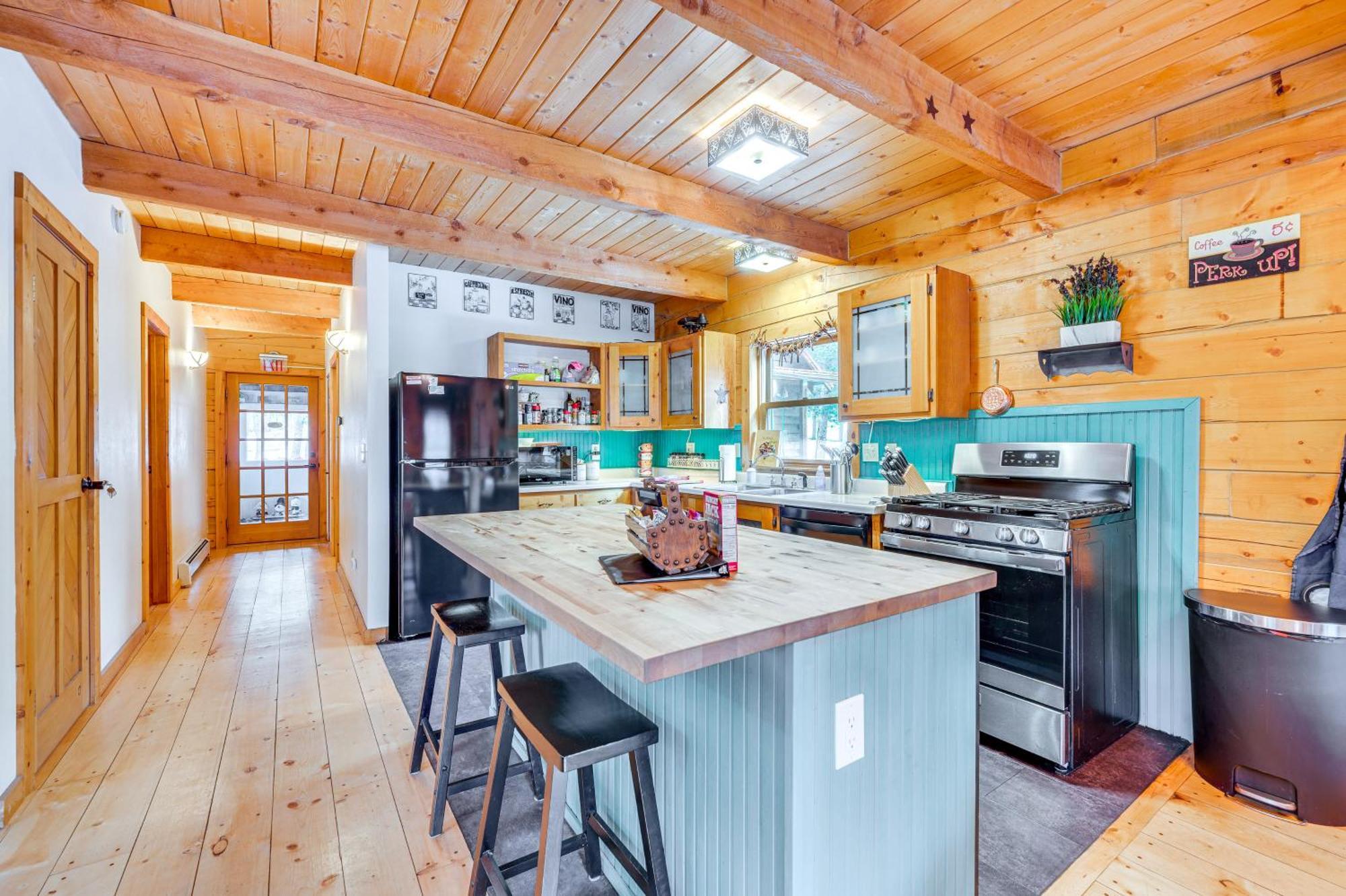 Secluded Black Hawk Log Cabin With Fire Pit! Exteriér fotografie