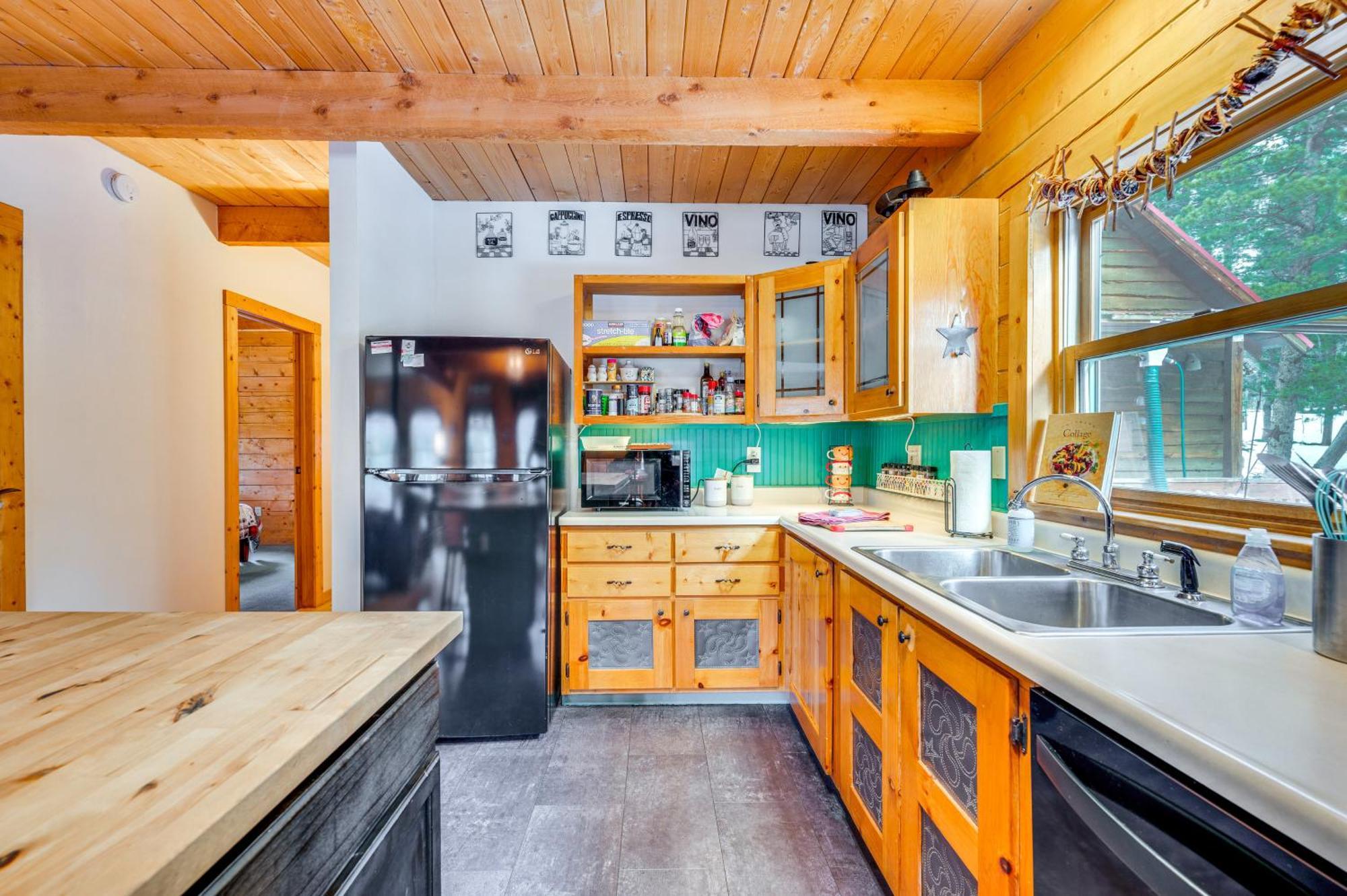 Secluded Black Hawk Log Cabin With Fire Pit! Exteriér fotografie